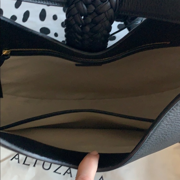 Like 🆕 [Altuzarra] Ghianda Knot Large Black Hobo - Picture 5 of 8